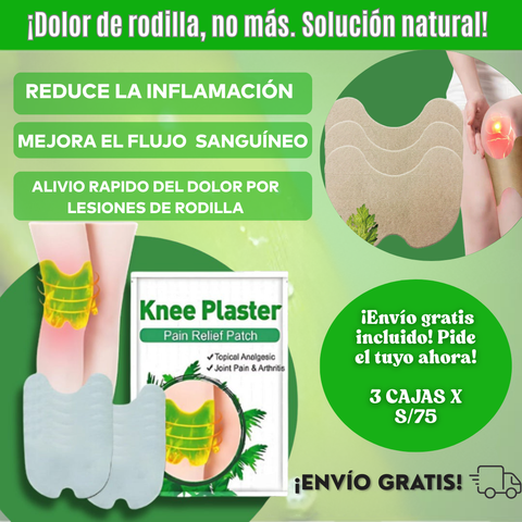 Parches Knee Plaster ¡Alivia Tu Dolor!