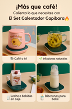 Capibara - Set Calentador  ¡Calor que dura, diseño que enamora!