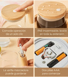 Taza agitadora eléctrica ¡Ahora Tus momentos especiales, al instante!