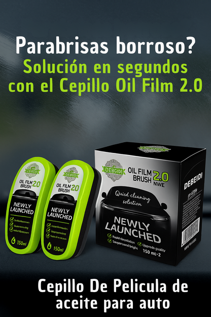 Cepillo Oil Film ¡Mas Transparente y brillante Imposible!