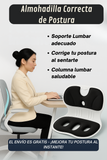 Almohadilla correctora de postura ¡Adiós al dolor Lumbar!