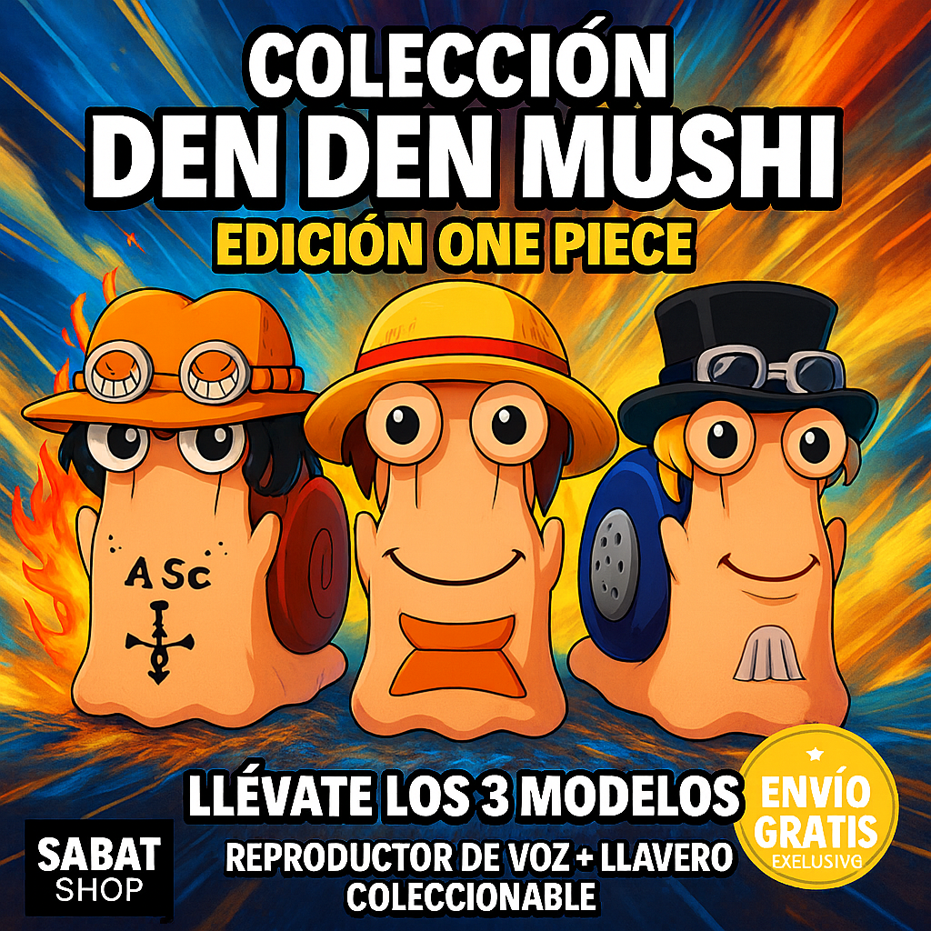 Den Den Mushi ¡Lleva contigo la conexión del Nuevo Mundo! ⚓🐌
