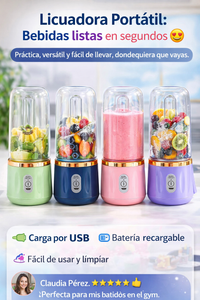 🚨 ¡Se está agotando! La licuadora portátil que todos están comprando