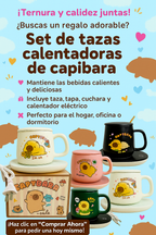 Capibara - Set Calentador  ¡Calor que dura, diseño que enamora!