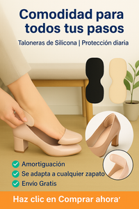 TALONERA CONFORT SHOES SET 2 PARES ¡OLVIDATE DEL DOLOR!