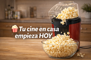 ⚡ PopCornGo™ – Palomitas Sin Aceite en 3 Minutos