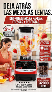 LICUADORA RAF 2 EN 1