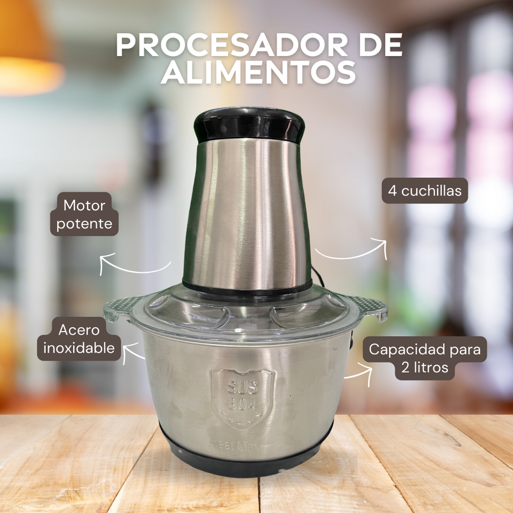 PICATODO ELÉCTRICO DE CARNES Y VERDURAS PREMIUN