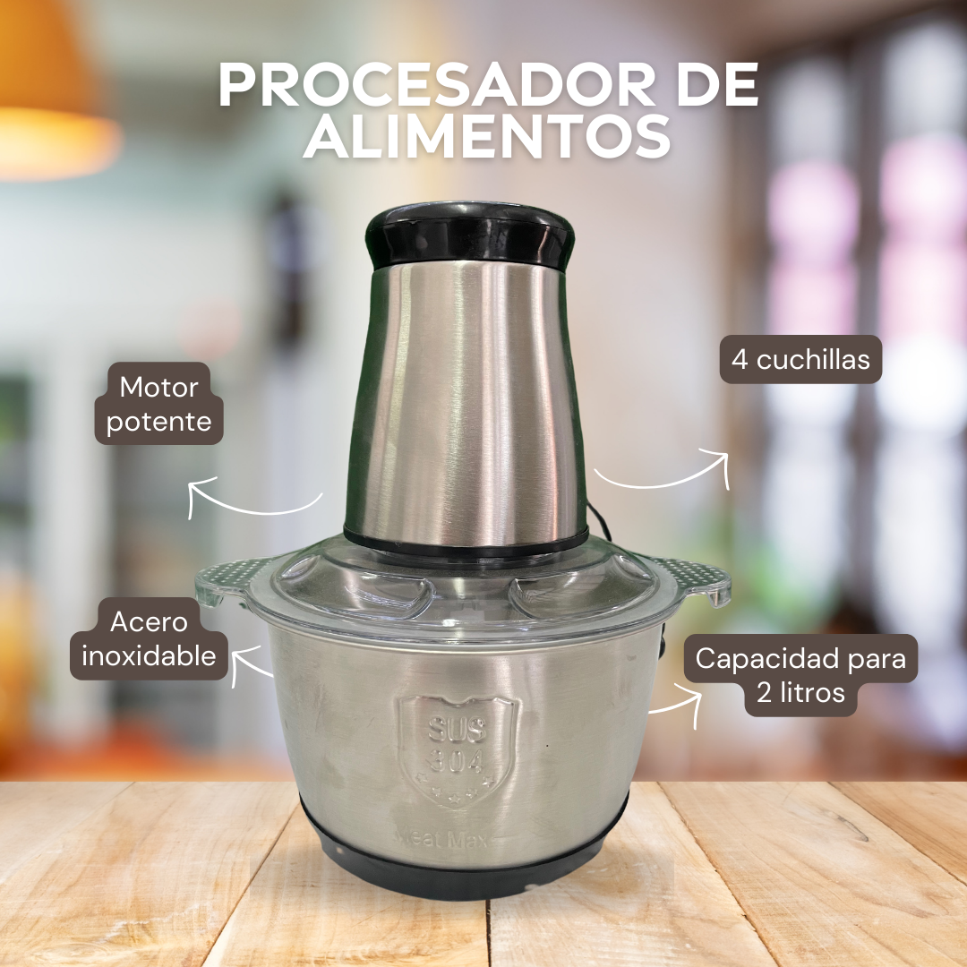 PICATODO ELÉCTRICO DE CARNES Y VERDURAS PREMIUN