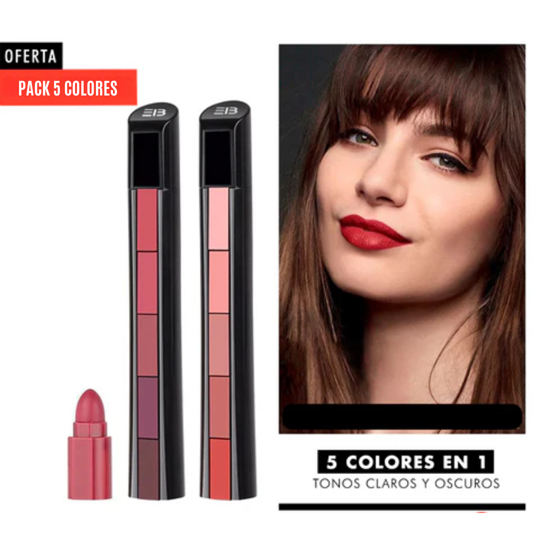 Labial Mate 5 en 1