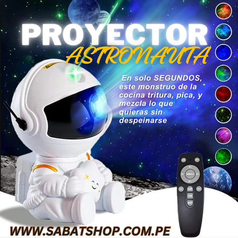 Proyector astronauta