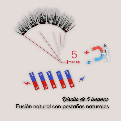Pestañas Magneticas
