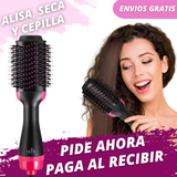 Cepillo alisador 3 en 1 (seca, cepillo y alisa)
