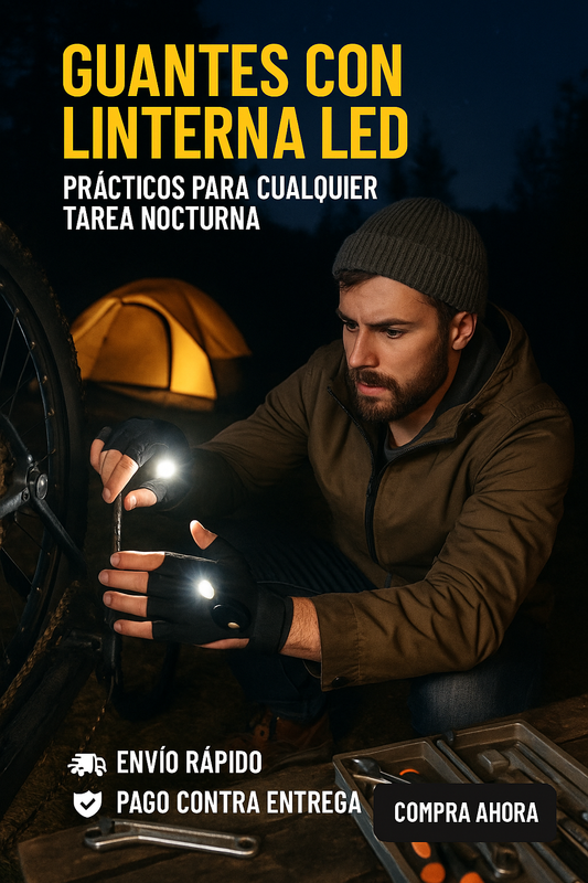 Guantes con Linterna LED: El aliado perfecto para cada tarea