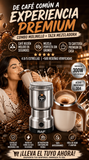 Molinillo eléctrico + Taza mezcladora ¡LA DUPLA PERFECTA! ¡MAS CAFÉ MAS SABOR!