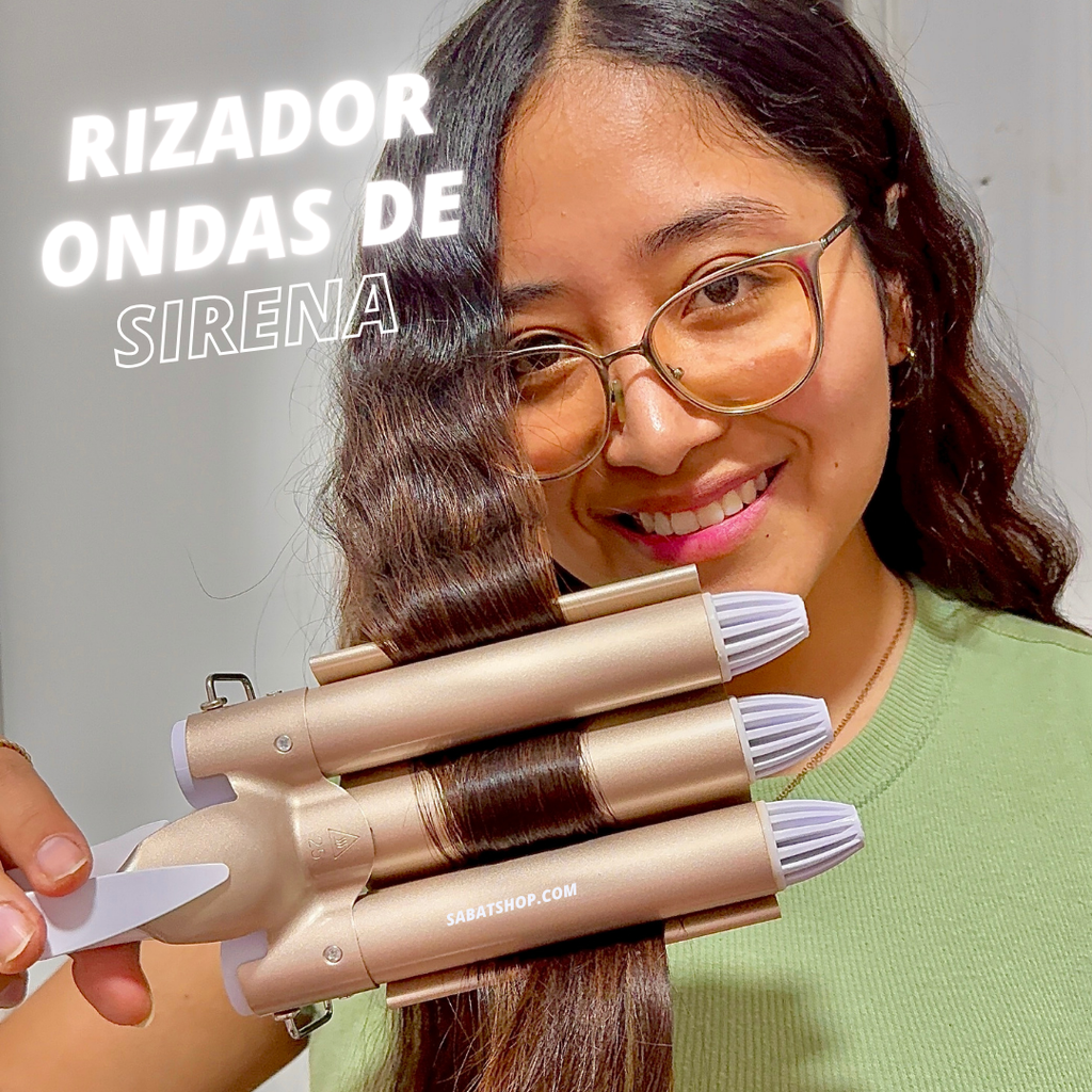 Rizador Ondas Mágicas – ¡Fórmula Americana para ondas perfectas y elegantes! - ¡CYBER WoW! antes S/185.00 AHORA S/89.00 + Garantía REGALO 💕🔝